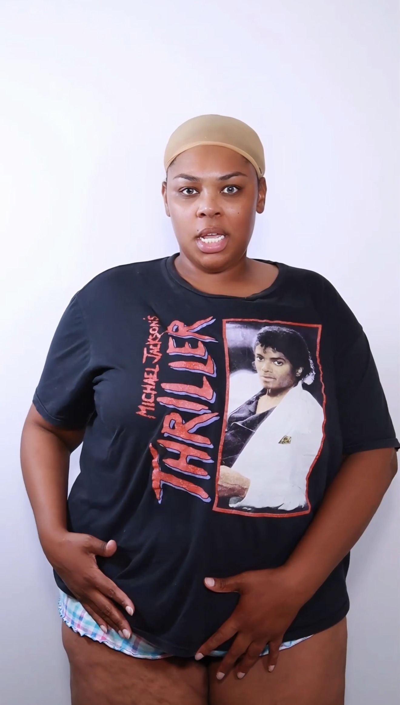 After makeup look second transformation